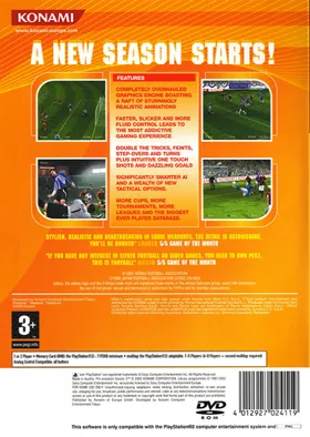 World Soccer Winning Eleven 7 - International (China) box cover back